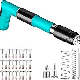 MRS.AJ Manual Steel Nail Gun Tool – Portable Mini Nail Shooting Machine for Wall Fixing & Woodworking – Concrete Nail Gun with 50 Nails – Household Accessory-10