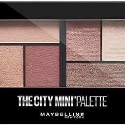 Maybelline New York Eyeshadow Palette, 6 Highly Blendable Shades, Sheer Finish, City Mini Palette, 5th Avenue Sunset, 6.4g-44