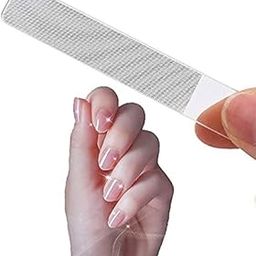 ITT Glass Nail Shiner - Nano Glass Nail Files Crystal Nail Shine Buffer Polisher for Natural (Transparent, Pack of 1)-15