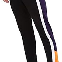 Men's Mid Rise Blocked Solid Slim Joggers Track Pants-image-50