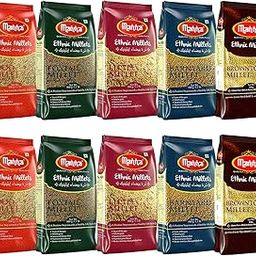 Manna Millets 5Kg Whole Grain Combo Pack of 5 Browntop, Foxtail, Kodo, Little, Barnyard, Certified Low GI, Unpolished Natural Grains 500g (Pack of 10)-image-13
