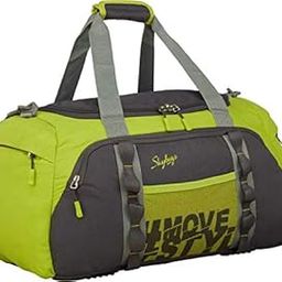 Hustle DF 55 Polyester carry on luggage Duffle Luggage (Green)-22