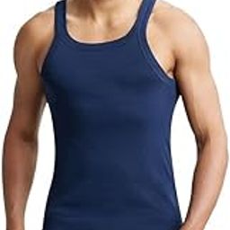 Men's Gym Vest | Sleeveless Workout Tank Top for Bodybuilding, Fitness & Running | Lightweight & Breathable Fabric | Mens Vest for Sports & Gym | Athletic Activewear for Men-image-14