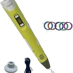 Camin 3D Pen for Kids | 3D Pen with USB & 75 PLA 5 mtr (Random Color)-20