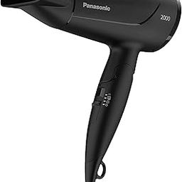 Panasonic Hair Dryer With Powerful Fast Drying For Shinier, Healthier and Moisture-Rich Hair, 3 Settings for Professional Salon like blow-dry, 2000 Watts, Black, EH-ND65K62B-14