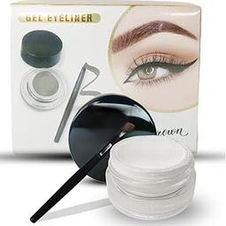 Facejewel Gel Eyeliner, Eyebrows & eyeliner your eyes | Long Lasting| Waterproof & Smudge Proof White Eyeliner-image-99