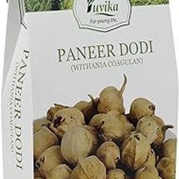 YUVIKA Paneer Dodi - Paneer Ke Phool - Withania Coagulan 250 Grams-image-29