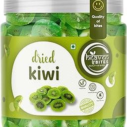 Heaven Bites Dried Kiwi Fruit 250 GM - Vacuum Pack | Rich in vitamins & Minerals NON GMO | Dried Kiwi Slices Dehydrated and Naturally Sweet Rich in Vitamins & Minerals | Dry Kiwi Fruit-image-33
