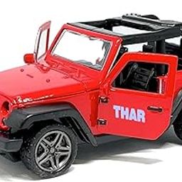 NILIKA ENTERPRISES Mini Thar Die-Cast Model Toy Car for Kids 1:36 Scale – Alloy Metal Body, Openable Doors, Pull Back Action, Off-Road Design, Rubber Tires – Realistic SUV Car for Boys & Collectors-image-94