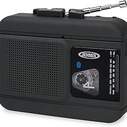 MCR-60 MCR-60 Portable Personal Cassette Player/Recorder with AM/FM Radio, Bluetooth, and Earbuds, Black-11