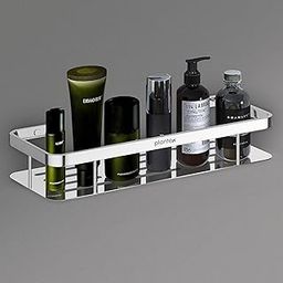 Plantex Stainless Steel 304 Grade Shelf for Bathroom/Kitchen Rack - Bathroom Accessories - Pack of 2 (15X5 Inches-Chrome Finish)-23
