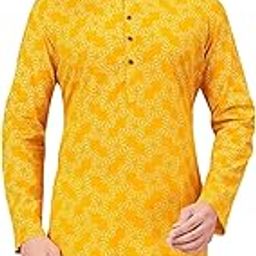 Men's Cotton Regular Fit Casual Kurta-image-13