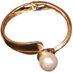 Elegant Open Cuff Pearl Bracelet for Women – Adjustable Fashion Jewelry Statement Bracelet-23