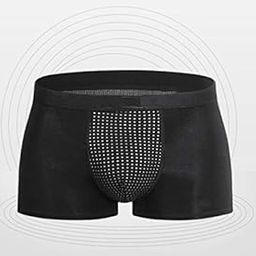 1Pc Magnetic Natural Therapy Mens Underwear Boxer L-XXXL - Size: XL & Color: Red-picture-50