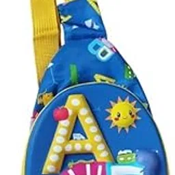 spocco | Kids Chest Bag Cartoon Print Bag for Kids One Side Shoulder Bag, Cross Body Bag for Kids, Travel Chest Bag, Sling Bag, Crossbody Chest Sling Bag, Gift for Boys Girls - CB121-picture-9