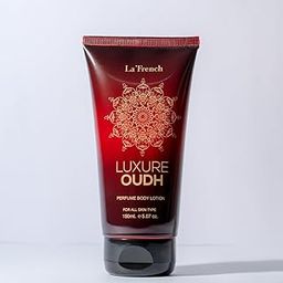 La French Luxure Oudh Perfume Body Lotion | 150ml | Long-Lasting Fragrance & Hydration | Non-Greasy, Fast-Absorbing | Soft & Smooth Skin | For All Skin Types | Daily Use | Unisex-23