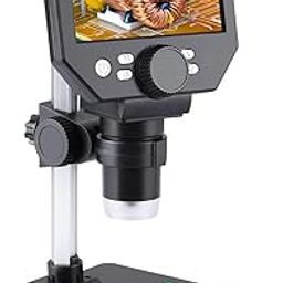 ETZIN 4.3 inch LCD Digital USB Microscope,8MP 1-1000X Magnification Handheld Digital Microscopes,8 LED Light,Rechargeable Battery,Microscope for Coins/Plant/Rock/Circuit Board-8
