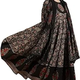 gosriki Women’s Viscose Anarkali Kurta Sets | Elegant Long Kurti with Flared Design | Ethnic Wear for Women & Girls | Anarkali Suit for Women | Anarkali Kurta Set with Dupatta-picture-8
