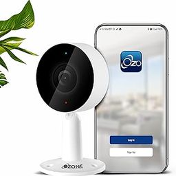 Ozone 2MP Smart Wifi CCTV Camera | 360° & Full HD Home Security | Colour Vision Day-Night | 2 Way Audio Talk | Motion Detection | SD Card Support Upto 128Gb| Smartphone Access with Alexa & Google Nest-15