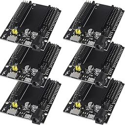 ACEIRMC 6pcs ESP32 GPIO Breakout Board 30Pins ESP32 Development Board Type-C USB and Micro USB CH340C WiFi+Bluetooth Ultra-Low Power Dual Core ESP32-DevKitC-32 ESP-WROOM-32 Expansion Board-13