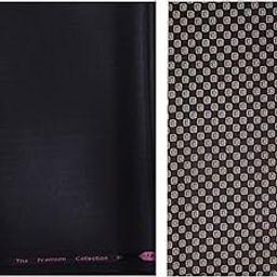 Men's Executive Pure Cotton Printed Shirt Piece & Fancy Black Formal Trouser Fabric Combo Set ( 1 Pant and Shirt Piece for Men ) (1.20 & 1.60 Meters)-image-96