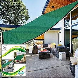 LushHavenDecor Curtain Blinds and Shades Green Net 90% (5 x 10 ft) for Garden/Home/Lawn/Shade/Netting/Sports (10X5)-37