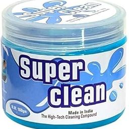 Super Clean Magic Gel Cleaner Car Jelly Dust Cleaner Cleaning Gel for Laptop, Keyboard, Electric Gadgets Cleaning Gel for Home Windows (160 Grams) (Pack of 1)-picture-7