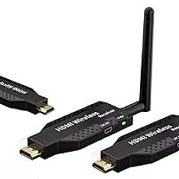 HDMI Wireless 50 Meter Range Transmitter and 2 Receiver, 1080P Wireless HDMI Extender Adapter for Streaming Video/Audio from Laptop/PC to TV/Projector/Monitor (50M Extender (1Tx and 2 Rx))-16