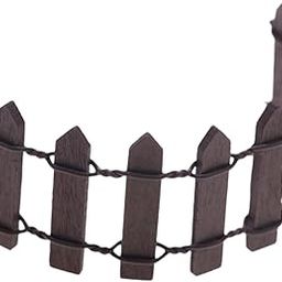 ATORSE Miniature Garden Fence Decorative Fence for Fairy Garden DIY Model Flowerpot Coffee-image-88