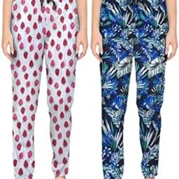 Women cotton printed Pajama/track pant for casual/lounge wear Combo pack of 2 (Multicolored)-picture-23