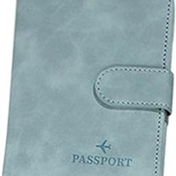 Passport Cover Holder Travel Passport Case for Woman and Man Travel Business Light Blue|Portable Digital Weighing Scale for Cylinder, Travel, Bag for Women&Men, Rolling Luggage Bag|-15