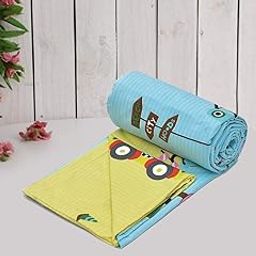 COZY FURNISH Super Soft Microfiber Cotton Single Duvet Cover/Comforter Cover/Rajai Cover/Blanket Cover/Quilt Cover Single Size 60X90(Inches) with Zipper with Four Corner Ties-image-94