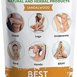 Bikini Wax Powder Women | Wax Powder For Hair Removal With Ubtan & Sandalwood, Painless Hair Remover Herbal Wax Powder for Women, No Harmful Chemicals , No Irritation, No Skin Rashes - 120 gm (Pack of 1)-image-14
