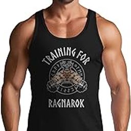 Gym Printed Cotton Tank Top Vest for Men-image-64