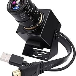 SVPRO USB Camera 1080P Full HD Webcam 2MP Machine Vision Industrial Camera 2.8-12mm Varifocal Lens Manual Focus Webcam 100fps/60fps/30fps for Windows,Mac,Linux,Android-1