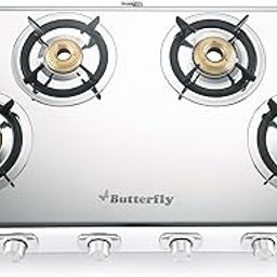 Butterfly Magnum Stainless Steel Open Lpg Stove, 4B-image-86