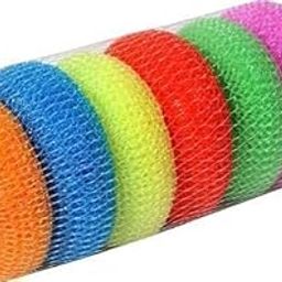 SMARTY FASHION Nylon Plastic Sponge Scrub Foam Pad Scrubber Washing Brush for Utensil (8)-image-96