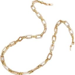 THE STYLE SUTRA Glasses Chain Holder Acrylic Sunglasses for Office Photo Props Beach Beige White-image-49