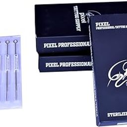 Pixel Surgical Steel Round Shader Tattoo Needles (White)-17