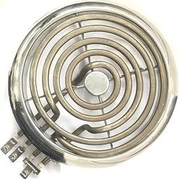 Flysmart hot plate element sealed electric cooking heater g coil induction cooktop 7 x 10 inch black compact (2000 Watt)-11