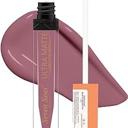 Seven Seas Ultra Matte Liquid Lipstick Trendy Nude Shade (Strike Master)-image-11