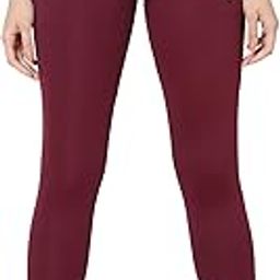 Women Solid Ankle Length Poly Spandex Workout Tights-picture-25