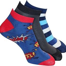 Ankle Length Socks, World's Finest Cotton (Combo of 3 | Size: Free Size | Color: Multicolor)-image-2