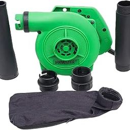 Jakmister 3.5mÃ‚³/min-17000 RPM Powerful Anti-Vibration Electric Dust Cleaner Blower Machine and Vacuum Cleaner for Collecting, Cleaning Dust for AC/Home/Computer Forward Curved Air Blower, Black-image-70