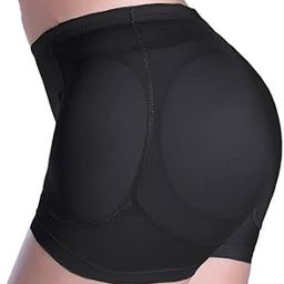 Women's Polyester Butt Hip Enhancer Panty (Pack of 1) (Sensual Lady Hip panty-Black_Black_L)-picture-38
