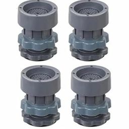 Anti Vibration Pads for Washing Machine & Fridge | Shock Absorber Rubber Feet with Suction Cup | Noise Cancelling Height Adjustable Stand Base for Appliances (4 Pcs Set)-15