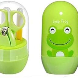 ITSY MOON Baby, Infant and Toddler Grooming Nail Cutter Kit with Scissors/Baby Nail Clipper Safety Cutter & Manicure Pedicure Care Kit (Green)-image-74