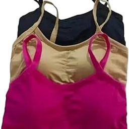 KOLI Empire Six Patti Bra 3 Pc Combo Sports Bra Women's Viscose Lycra 6 Straps Bralette Bra for Women | Non-Padded Bras | Sports Bras for Women-46