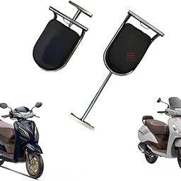 Se Sterling Baby Seat For Scooters/Scooty Designed Specifically Like Activa All Models, Access, Mestro,Jupiter And Jupiter125- Black - Leather-image-4