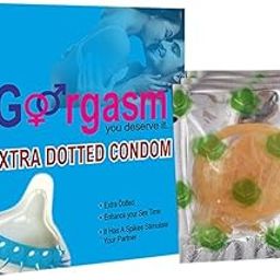 Goorgasm Latex Rubber Male Condoms Color Spike Condom For Men (Pack of 3)-image-99